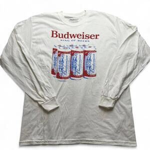 Budweiser King of Beers Long Sleeve T-Shirt - L